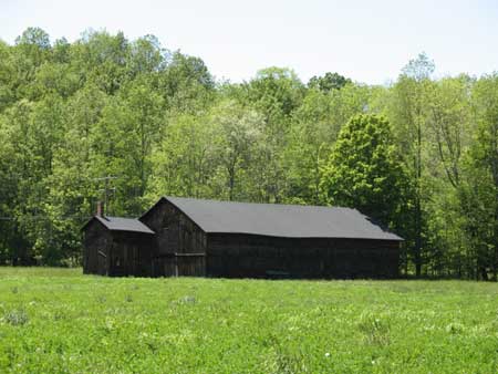 New England Style tobacco barn, Bradford County