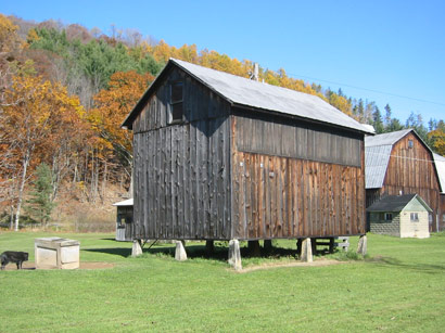 Granary, Potter County, early 20th century