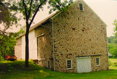 English Lake District barn, Springfield Township, Bucks County