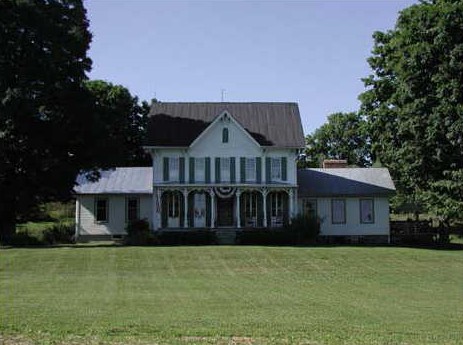 Example of a five-bay house in Greenwood Township, Columbia County