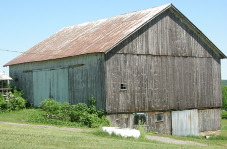 Basement Barn, Green Township, Indiana County, c. 1880-1900