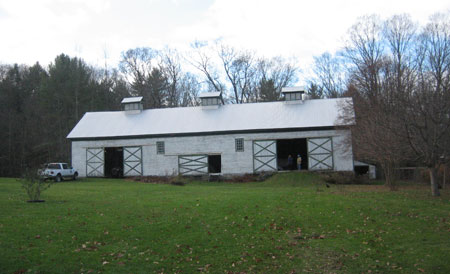 Extended English barn, Bradford County