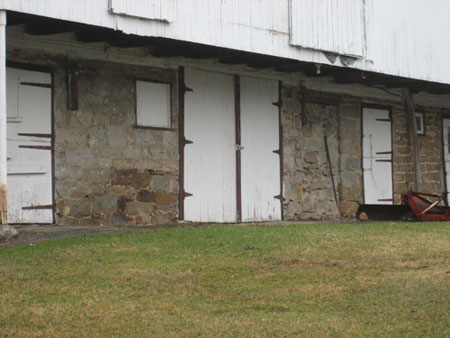 Barn alterations for potato storage, Heidelberg Township, Lehigh County