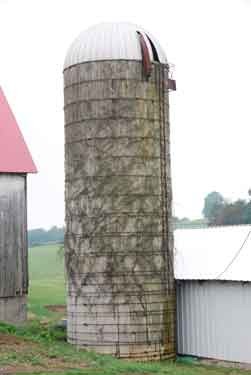Image of a cement silo in Washington County