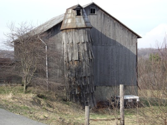 Wood Stave Silo