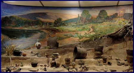 Diorama at the State Museum of Pennsylvania