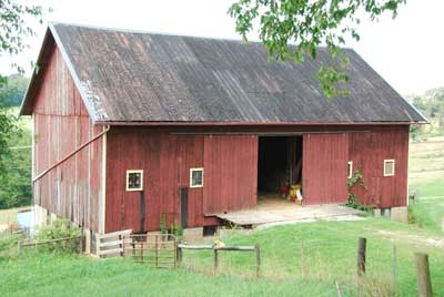 Photo Banked English Barn, Mt. Pleasant T., Washington Co.