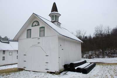 Photo carriage house, Greene Twp., Greene Co.