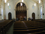 Interior of First Presbyterian Church of York