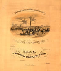 The Colonization Movement - 1837