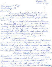 Letter to the Governor page 1