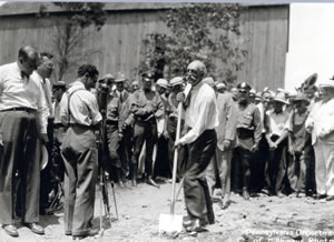 Photo of Governor Pinchot Courtesy of the Department of Highways