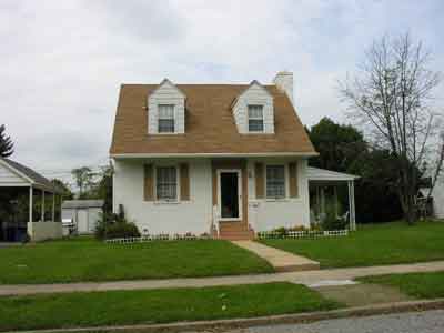 Example of a Cape Cod house, Cumberland County