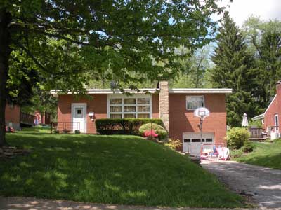 Example of a Minimal Traditional house, Allegheny County