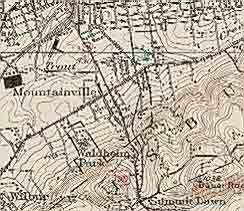 1939 USGS topo map of Allentown