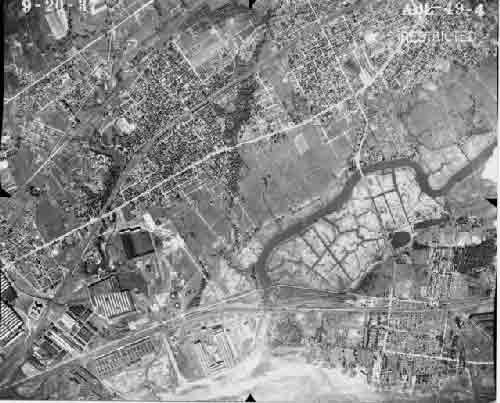 1939 Aerial of Ridley Park, PA