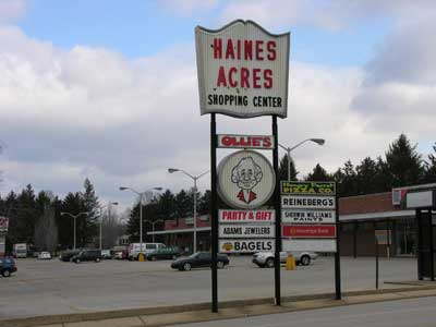 Example of a Shopping Center - Associated Component, York County