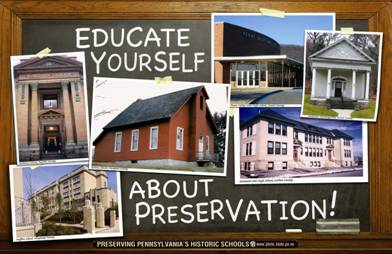 School Preservation poster