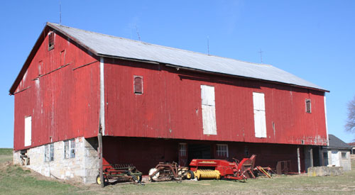 Barn. Straban Township, Franklin County, c. 1860-80