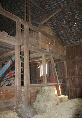 Post and Beam Framing, Barn, Lehigh County