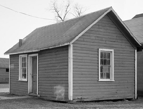 HABS photo of Probst summer kitchen in Clinton County