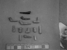 Tobacco pipes and stems recovered from Troutman