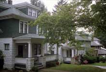 Photo Four Square Houses, Oil City, Venango Co.