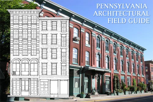 Pennsylvania Architectural Field guide opening graphic