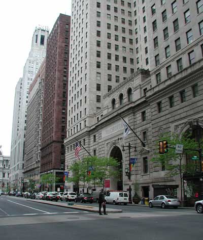 photo urban landscape, Broad St. Philadelphia