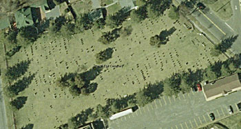Aerial view downloaded from PASDA