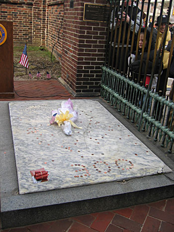 Grave of Benjamin Franklin, Philadelphia