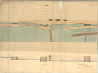 Map of the canal