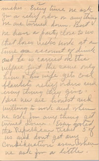Letter to Russell Romberger, of the Office of the Director of the Poor