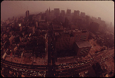 View of Philadelphia and the outer transportation system. Courtesy of the U.S. National Archives