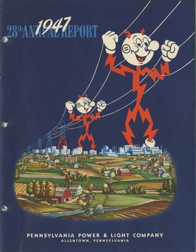 Image of 1947 PP&L 28th Annual Report